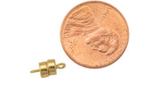 GOLD FILLED Magnetic Clasp USA product- 1 Set per order- 4.5mm 5.5mm