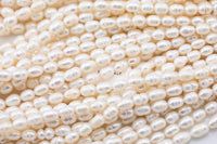 Natural Freshwater Pearl Potato Pearls 7x8mm