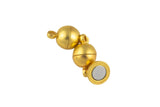 Silver/Gold Plated Strong Magnetic Clasps Round Size 8mm