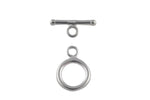 Sterling Silver Toggle- 9mm-, 925 Lobster Clasp- 1 set per order