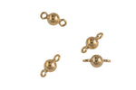 Ball Connector 14k Gold Filled Quality Charm- 3mm