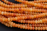 Aventurine- High Quality in Roundel, 6mm, 8mm- Full 15.5 Inch Strand-15.5 inch Strand Smooth Gemstone Beads