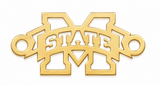 Mississippi State University Bulldog Connector Football Connector Sport  14K Gold Filled Sterling Silver Connectors Bracelet Necklace Permanent Jewelry (Copy)