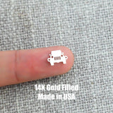 Jeep Connector 14K Gold Filled Connector Truck Permanent Jewelry 14K Gold Filled 925 Sterling Silver Connectors Bracelet Necklace PJ Supply