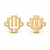 Indiana University Connector Football Connector Sport  14K Gold Filled Sterling Silver Connectors Bracelet Necklace Permanent Jewelry