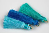 SILK TASSEL TASSLE Silk Tassels Tassles High Quality Small Tassels 4 pcs