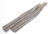 2 Pcs-- Suede TASSEL Tassles High Quality 7.5 inches Extra long and Thick