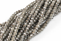 4mm 6mm 8mm 10mm Mystic Crystal color Rondelle-5 or 10 STRAND