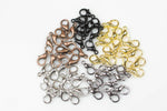 Plain Standard Lobster Clasps - Gold, Silver, Copper, Black, Gunmetal Plated- 8mm, 10mm, 12mm, 14mm, and 16mm- 50 Pieces per Order