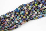 Natural Millefiori, High Quality in Round, 6mm, 8mm, 10mm, 12mm Smooth Gemstone Beads