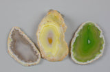 Agate Slices Average size 2 inches!