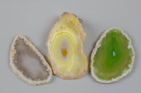 Agate Slices Average size 2 inches!