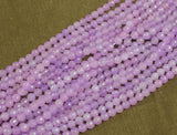 JADE Faceted Round 6mm Purple