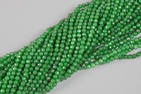 JADE Faceted Round 4mm Random