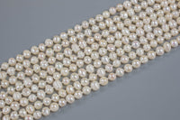 Long Knotted Necklace- Fresh Water Pearl- 36 inches Long- Ready to wear- Long Necklace