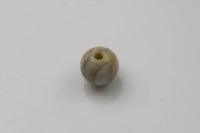 LARGE-HOLE beads!!! 8mm or 10mm smooth-finished round. 2mm hole. 7-8" strands. Smooth Amazonite. Big Hole Beads