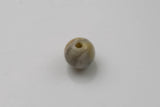 LARGE-HOLE beads!!! 8mm or 10mm smooth-finished round. 2mm hole. 7-8" strands. Smooth Tiger's Eye. Tiger eye. Big Hole Beads