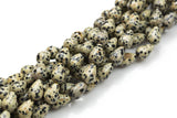 Natural Dalmation Jasper- Teardrop- Beads- 2 Sizes- Special Shape- Full Strand- 16 Inches Smooth Gemstone Beads