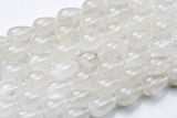 Natural Quartz- Teardrop- Beads- 2 Sizes- Special Shape- Full Strand- 16 Inches Smooth Gemstone Beads