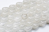 Natural Quartz- Teardrop- Beads- 2 Sizes- Special Shape- Full Strand- 16 Inches Smooth Gemstone Beads