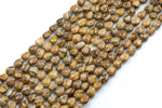 Natural Picture Jasper- Teardrop-8x10mm-Special Shape- Full Strand Gemstone Beads