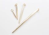 Hammered Brass Spike in Gold...EXCLUSIVE ITEM