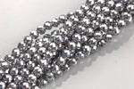 Natural Tera Hertz, High Quality in 6mm and 8mm Faceted Round- 15.5 inch strand Gemstone Beads