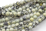 Matte Yellow African Turquoise Beads Special Pale AAA Quality Loose Beads 4mm, 6mm, 8mm, 10mm, 12mm Full Strand Beads