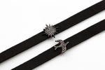 CZ Choker- 13.5 inches adjustable 2 inches.