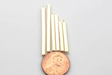 Square Brass Spike in Gold- 4 pieces per order