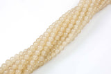 6mm and 8mm Jade Glass Pearl- 16 Inch strand- 5 strand or 10 strand