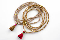 Skinny Leo With Tassel- Long Necklace- Perfect for Layering