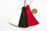 3 pcs High Quality Extra Thick-SILK TASSEL TASSLE Silk Tassels Tassles High Quality Extra Thick *Please read description* 3"