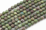 Natural Ruby Fuschite- Matt Round- 6mm, 8mm, 10mm Gemstone Beads