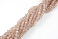 6mm and 8mm Jade Glass Pearl- 16 Inch strand- 5 strand or 10 strand