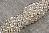 Silver COLOR Hematite Smooth Round- 2mm 3mm 4mm 6mm 8mm 10mm - Full 15.5 Inch Strand - Very high quality silver plating / coating