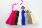 3 pcs High Quality Extra Thick-SILK TASSEL TASSLE Silk Tassels Tassles High Quality Extra Thick *Please read description* 3"