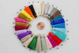 SILK TASSEL TASSLE Silk Tassels Tassles High Quality Small Tassels 4 pcs