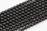 Natural Black Onyx Beads Faceted Round, Full Strand 4mm to 16mm Beads- Full Strand 15.5 Inch Long- Gemstone Beads