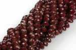 8mm Crystal Rondelle -Loose Beads- 50 pcs- Not strung up- Loose Beads