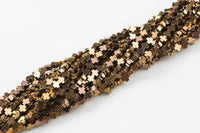 4mm Tiny CROSS Hematite Strands- Copper