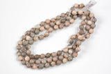 NEW COLORS!!! Long Knotted - Preknotted Necklace- Assorted Gemstones-8mm 32-36 inches Long- Ready to wear- Long Necklace - Selection B