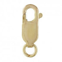 GOLD FILLED Lobster with Jump Ring 8mm, 10mm, 12mm.... 14K Gold Filled LoBSTER CLaSPS-USA product