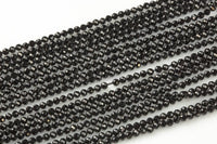 3-3.5mm Natural Spinel AAA Quality, Faceted Round 15.5 inches Long strand- Tiny Beads- 1 strand or 20 or 100 strand- Wholesale Bulk