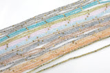Leo Cute Layering Necklaces - Crystal with Hematite - Large Selection of Colors - 34"