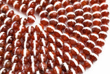 Dzi Beads Faceted Round Beads. A Quality -Full Strand 15.5 inch Strand 6mm, 8mm, 12mm, or 14mm Beads
