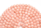 Rose Water Pink- JADE Faceted Round -Full Strand 15.5 inch Strand, 4mm, 6mm, 8mm, 12mm, or 14mm Beads-Full Strand 15.5 inch Strand