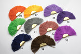 New Colors! BEAUTIFUL Fan Tassels on Brass Findings. Perfect for earrings or pendants! One pair per order. 1" by 2"