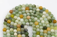 Natural High Quality Jade, High Quality in Faceted Round, 4-14mm Gemstone Beads