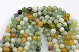 Natural High Quality Jade, High Quality in Faceted Round, 4-14mm Gemstone Beads